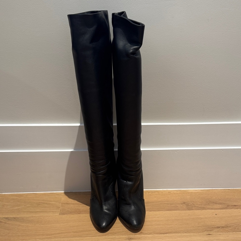 Giuseppe Zanotti Black Over-the-Knee leather Women's Boots